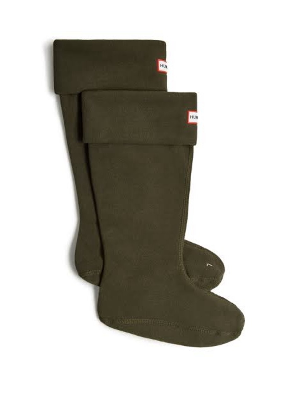 Hunter Olive Green Tall Boot Socks, L